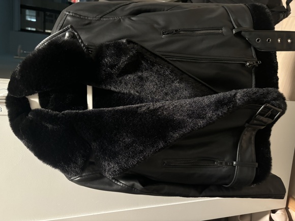 Blank NYC Faux fur leather jacket - Picture 2 of 5